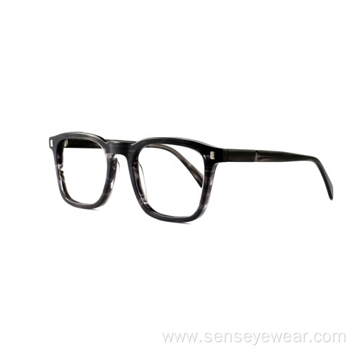 Custom Logo Fashion Optical Glasses Acetate Eyewear Frame